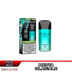 AIR BAR MINI PRO Kit Batteria Ricaricabile 600mAh + Pod COOL MINT AirBar