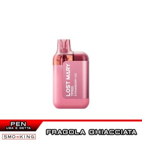 STRAWBERRY ICE Lost Mary TP800 Sigaretta Usa e Getta Elfbar - 800 Puff Fragola Ice