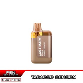BENSON TOBACCO Lost Mary TP800 Sigaretta Usa e Getta Elfbar - 800 Puff Tabacco