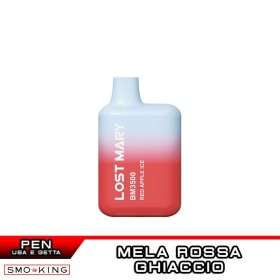Lost Mary BM3500 Red Apple Ice Usa e Getta 3500 Puff Elfbar