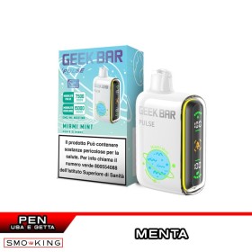 Geekbar Pulse 650mAh MIAMI MINT Sigaretta Usa e Getta Menta