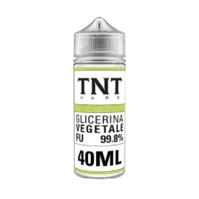 Glicerina Vegetale TNT VAPE 40ml in 120ml Full VG