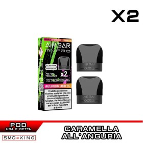 WATERMELON CANDY AIR BAR MINI PRO Prefilled Pod AIRBAR 2 Pieces