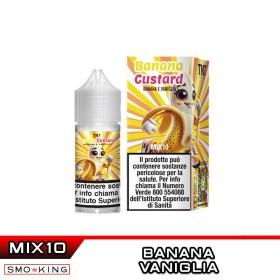 BANANA CUSTARD Mix&Vape 10+10 TNT Vape Banana Vaniglia