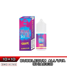 GRAPE BUBBLE POP Mama Fruit Mini Shot 10+10 ml HISTORY MOD Bubble Gum Uva Ice