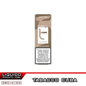 TABACCO CUBA Liquido Pronto Sali di Nicotina 10ml TUBINO Sigaro Cubano