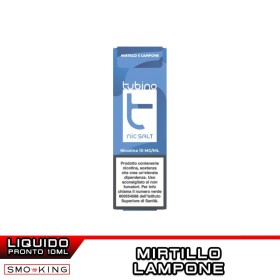 MIRTILLO E LAMPONE Liquido Pronto Sali di Nicotina 10ml TUBINO Lampone Mirtillo