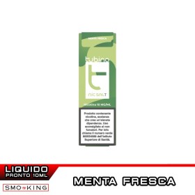 MENTA FRESCA Liquido Pronto Sali di Nicotina 10ml TUBINO Menta Fredda