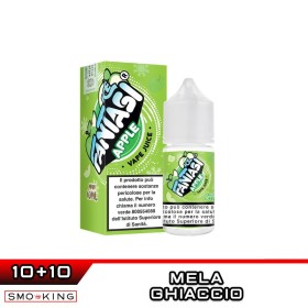 APPLE ICE Bar Juice Mini Shot 10+10 ml Fantasi Vape Mela Ice