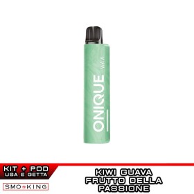 ONIQUE WAVI Kit Pod Mod 800mAh + Pod KIWI PASSION FRUIT GUAVA Onique