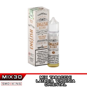 ENGLISH BLEND Mix&Vape 30 ml Vaporart Tabacco Virginia Tabacco Latakia Tabacco Orientale