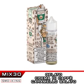THE CUP SALTED Mix&Vape 30 ml Vaporart Caramello salato Gelato alla crema di caffè