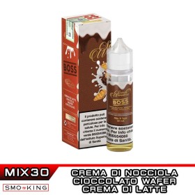 BOSS Mix&Vape 30 ml Seven Wonders Cioccolato Crema di Latte Wafer Crema di nocciola
