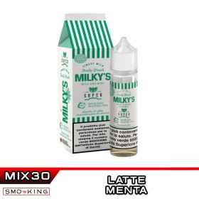 MILKY'S MILK & MINT Mix&Vape 30 ml Super Flavor Menta Latte
