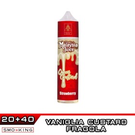 QUEEN COUSTARD STRAWBERRY Malaysia Juice Aroma Shot 20 ml Shock Wave by ADG Vaniglia Custard Fragola