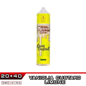 QUEEN COUSTARD LEMON Malaysia Juice Aroma Shot 20 ml Shock Wave by ADG Vaniglia Custard Limone