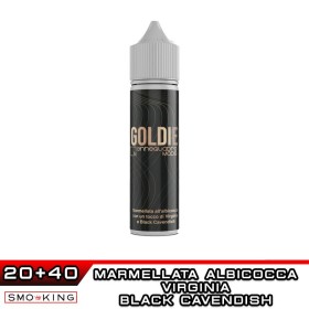 GOLDIE Aroma Shot 20ml ENNEQUADRO MODS Tabacco Virginia Black Cavendish Marmellata Albicocca