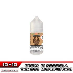 SHERLOCK NOCCIOLA CREAM Mini Shot 10+10 ml FASHION VAPE Crema Nocciola Tabacco Microfiltrato