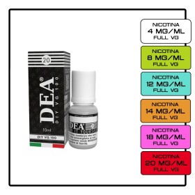 DIY FULL VG 10 ml Basetta Nicotina DEA Flavor