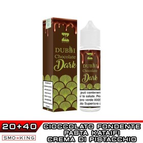 Dubai Chocolate DARK Aroma Shot 20ml HISTORY MOD Cioccolato Fondente Kataifi Crema Pistacchio
