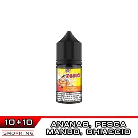 Zhumo PINEAPPLE PEACH MANGO Mini Shot 10+10 ml DYP Mango Ananas Pesca Ice