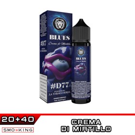 BLUES Aroma Shot 20 ml D77 Powered by LA TABACCHERIA Crema di Mirtillo