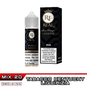 SAN DIEGO LICORICE Mix&Vape 20 ml Real Farma Tabacco Kentucky Liquirizia
