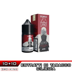 Dark BOOMER Mini Shot 10+10 ml DREAMODS x IL SANTONE Estratto di Ciliegia Tabacchi Selezionati
