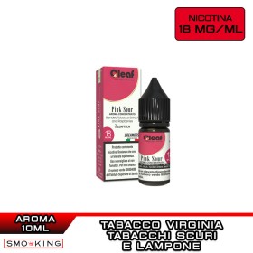 PINK SOUR Leaftech Aroma Concentrato 10ml Nicotina 18mg/ml DREAMODS Tabacco Virginia Tabacchi Scuri Lampone