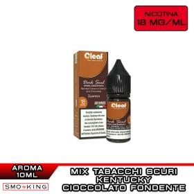 DARK SOUL Leaftech Aroma Concentrato 10ml Nicotina 18mg/ml DREAMODS Tabacco Kentucky Tabacchi Scuri Cioccolato Fondente