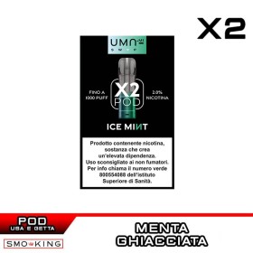 Ice Mint UMA SWAP Pod Precaricate UMA.mi 2ml - 2 pezzi - Menta Ice