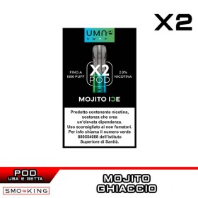 Mojito Ice UMA SWAP Pod Precaricate UMA.mi 2ml - 2 pezzi - Rum Menta Lime Ice