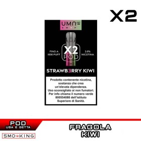 Strawberry Kiwi UMA SWAP Pod Precaricate UMA.mi 2ml - 2 pezzi - Fragola Kiwi