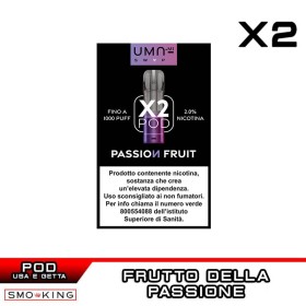 Passion Fruit UMA SWAP Pod Precaricate UMA.mi 2ml - 2 pezzi - Frutto della Passione