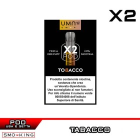Tobacco UMA SWAP Pod Precaricate UMA.mi 2ml - 2 pezzi - Tabacco