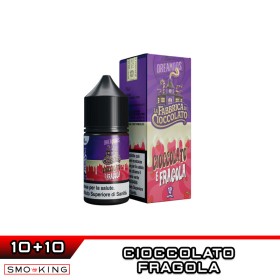 CIOCCOLATO E FRAGOLA La Fabbrica di Cioccolato Mini Shot 10+10 ml Dreamods Cioccolato Fragola