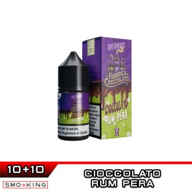 CIOCCOLATO RUM E PERA La Fabbrica di Cioccolato Mini Shot 10+10 ml Dreamods Cioccolato Rum Pera