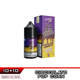 CIOCCOLATO E POP CORN La Fabbrica di Cioccolato Mini Shot 10+10 ml Dreamods Cioccolato