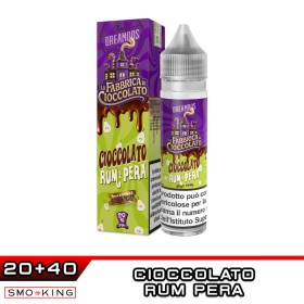 CIOCCOLATO RUM E PERA La Fabbrica di Cioccolato Aroma Shot 20 ml Dreamods Cioccolato Rum Pera