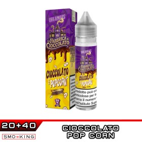 CIOCCOLATO E POP CORN La Fabbrica di Cioccolato Aroma Shot 20 ml Dreamods Cioccolato Pop Corn