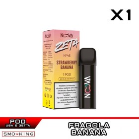 STRAWBERRY BANANA N.21 ZETA Disposable Pod NOOVA 1 Piece