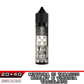 VIRGIN KING Estratto di Tabacco Aroma Shot 20ml VAPOR CAVE Tabacco Burley Virginia Vaniglia