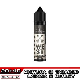 WEST Estratto di Tabacco Aroma Shot 20ml VAPOR CAVE Tabacco Latakia Tabacco Burley