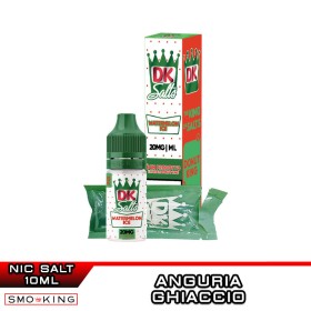 DK Salts WATERMELON Liquido Pronto Sali di Nicotina 10ml DONUT KING Anguria Ice