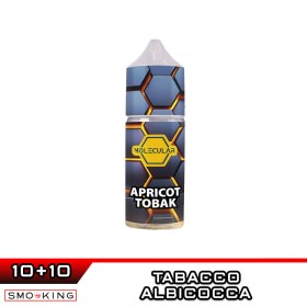 Molecular APRICOT TOBAK Mini Shot 10+10ml Angolo Della Guancia Tabacco Albicocca