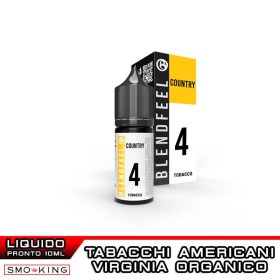 COUNTRY 10ml Liquido Pronto Nicotina BLENDFEEL Tabacchi Americani Virginia