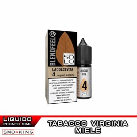 LA DOLCE VITA Solo 10ml Liquido Pronto Nicotina Blendfeel Tabacco Virginia Miele