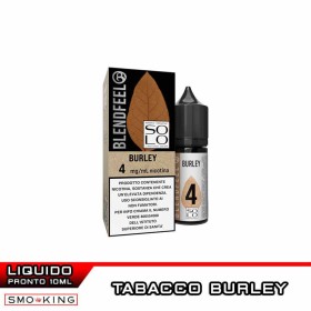 BURLEY Solo 10ml Liquido Pronto Nicotina Blendfeel Tabacco Burley