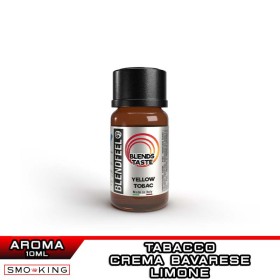 YELLOW TOBAC Blends Taste Aroma Concentrato 10 ml BLENDFEEL Tabacco Crema Bavarese Limone