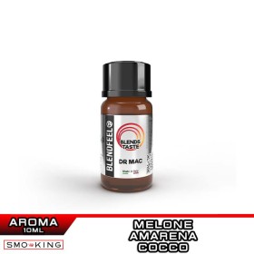 DR MAC Blends Taste Aroma Concentrato 10 ml BLENDFEEL Melone Amarena Cocco